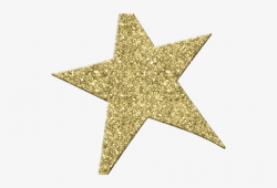Sparkle Clipart North Star - Gold Glitter Star Png - Free ...