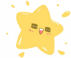 Kawaii Star Transparent Freetoedit Cute Sticker Transparent ...