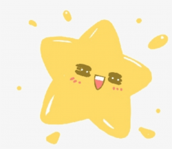 Kawaii Star Transparent Freetoedit Cute Sticker Transparent ...