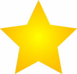 Yellow Star Clipart Transparent