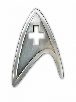 QMX Star Trek Medical Insignia Badge