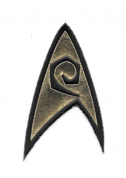 Star Trek Classic TV Series Engineering Logo Embroidered Chest Patch NEW  UNUSED