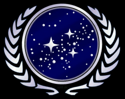 I saw the Star Trek Federation logo, and that\'s when I ...