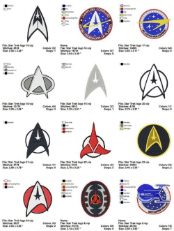 Star Trek sewing badges | Star trek logo, Fandom star trek ...