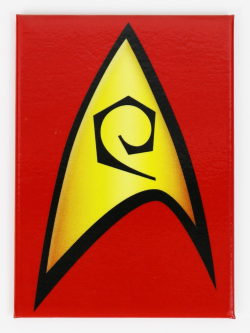 Star Trek Red Communicator Badge Logo Refrigerator FRIDGE MAGNET Spock TV  Movie H17 | The Wild Robot!