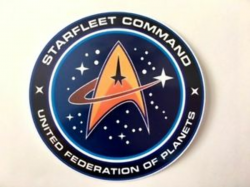 Details about Star Trek Starfleet Command Logo Car Laptop Bumper Vinyl  Sticker Decal
