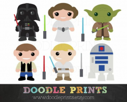 Star Wars Clipart - Digital Clip Art Printable - Star Wars ...