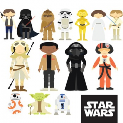 Star Wars - Clipart & Vector Set