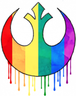 Star Wars Rebel Alliance Clipart Free - Star Wars Pride Flag ...