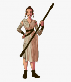Rey Star Wars Clipart #2836045 - Free Cliparts on ClipartWiki