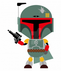 Boba Star Wars Baby Clip Art Png - Star Wars Boba Fett ...