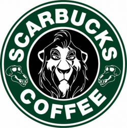 Starbucks Disney - Scarbucks Coffee | Disney logo, Starbucks ...