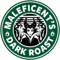 Maleficent\'s Dark Roast | Disney starbucks, Starbucks logo ...