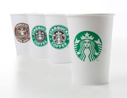 Starbucks logo evolution, by Lippincott | Logo Design Love