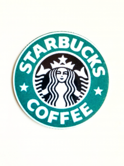 Original Coffee Logo Large Size Resin | Starbucks logo ...