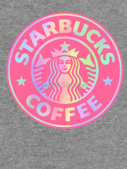 Starbucks logo revamped | Lightweight Sweatshirt