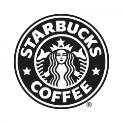 Starbucks Coffee black vector logo - Starbucks Coffee black ...