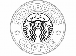 starbucks logo Colouring Pages in 2019 | Starbucks logo ...