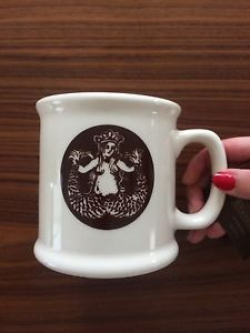 Details about First Starbucks Original Mermaid Logo Mug Cup Pike Place  Seattle