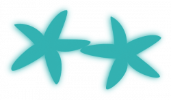 Aqua Starfish Duo Clip Art at Clker.com - vector clip art online ...