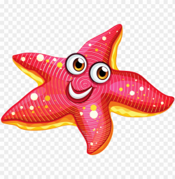 clip free download kawaii clipart starfish - sea star cartoon PNG ...