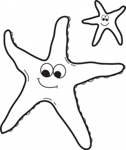 Free Starfish Outline, Download Free Clip Art, Free Clip Art on ...