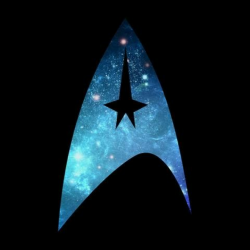 Star Trek Galaxy Silhouette Star Fleet Logo | Star trek ...