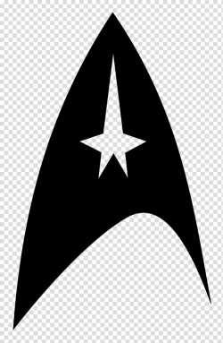 Black logo, Star Trek Symbol Starfleet Logo , star trek ...
