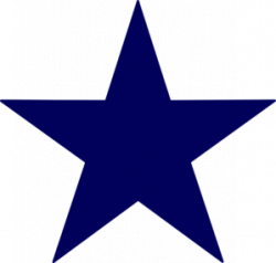 Dark Blue Star Clip Art at Clker.com - vector clip art online ...