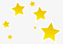 Yellow Cartoon Star, Cartoon Clipart, Star Clipart, Yellow PNG ...