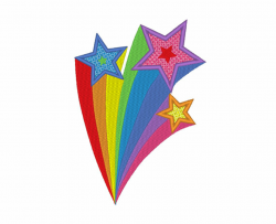 Rainbow shooting stars clipart 2 – Gclipart.com