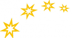 Gold star cluster clip art page 2 pics about space - Clipartix