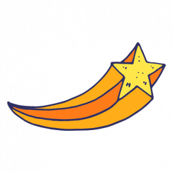 Shutting star cartoon - Transparent PNG & SVG vector