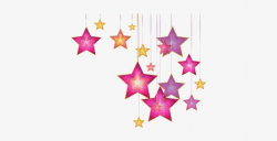 Hanging Stars - Transparent Hanging Star Png Transparent PNG ...