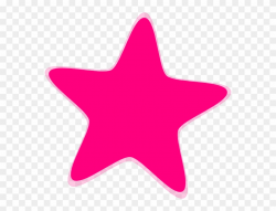 Starfish Clipart Hot Pink - Pink Star Transparent Background ...