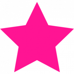Deep pink star 2 icon - Free deep pink star icons