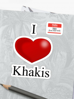 Jake from State Farm - Khakis | Sticker