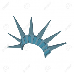 Statue Of Liberty Crown Clipart