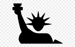 Statue Of Liberty Clipart Crown - Statue Of Liberty Hand ...
