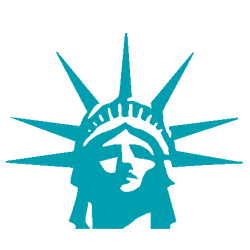 Statue of Liberty Head Cartoon - Clip Art Bay