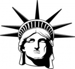Clipart Statue Of Liberty Face