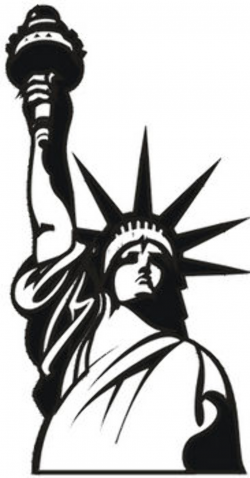 Statue of Liberty Head - Clip Art Library