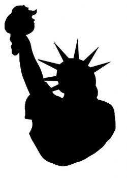 Statue Of Liberty Silhouette Vector at GetDrawings.com ...