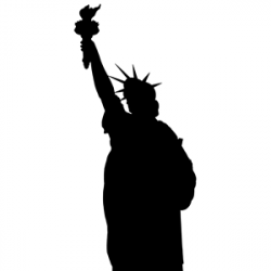 Statue Of Liberty Silhouette at GetDrawings.com | Free for ...