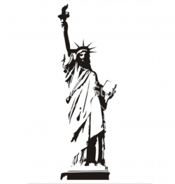 Free Statue Of Liberty Vector Silhouette, Download Free Clip ...
