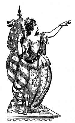 8 Pictures of Lady Liberty! | Graphics fairy, 4th of july ...