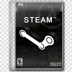 Game Icons , Steam, Steam PC poster transparent background ...