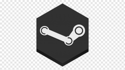 Steam logo, rectangle font, Steam free png | PNGFuel