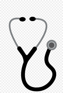 Best HD Stethoscope Clip Art Black And White Image » Free Vector Art ...