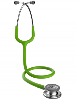 Littmann 3M Classic III Stethoscope, Lime Green Tube, 27 inch, 5829